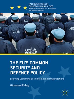 cover image of The EU's Common Security and Defence Policy